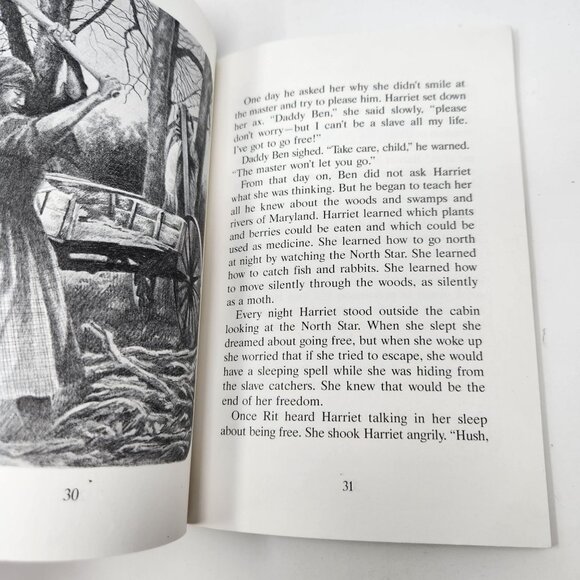 Go Free Or Die Paperback Book Harriet Tubman Biography By Jeri Ferris Illustrate - Picture 5 of 8